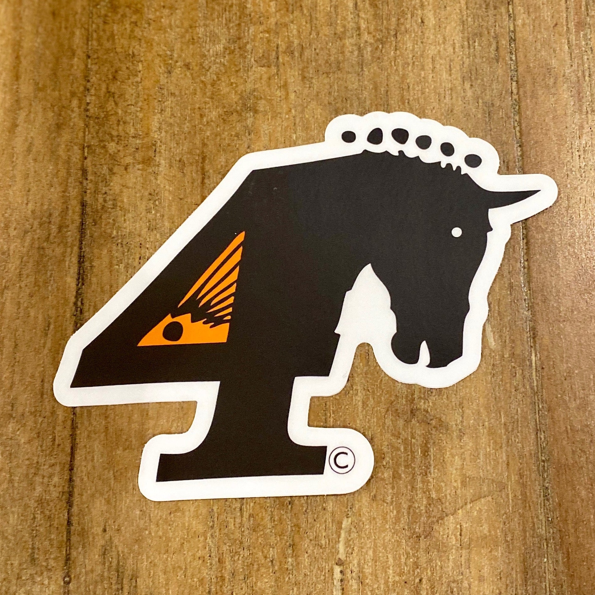 Logo Sticker – Four Horsemen Tackle Store